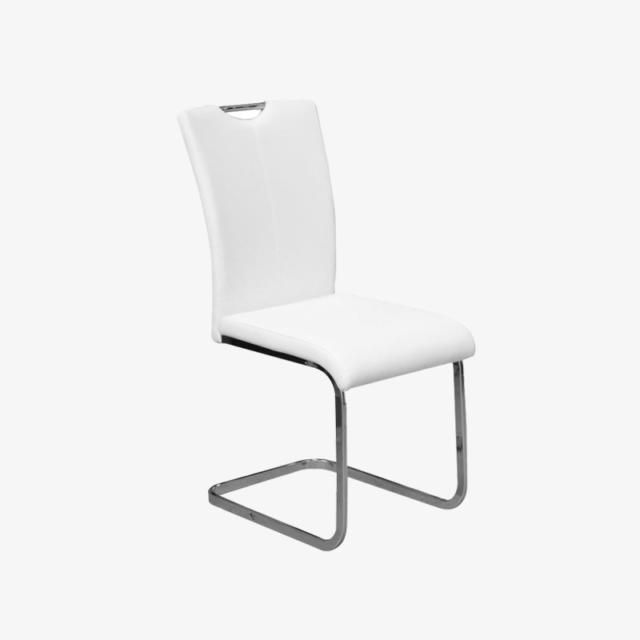 Stylish White Iris Dining Chairs in Edmonton, AB