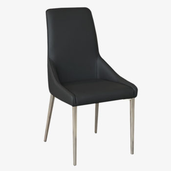 Bailey Black Dining Chair - Mobler Furniture in Edmonton