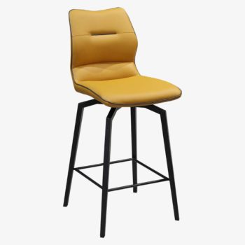 Yellow Swivel Counter Stool | Erika | Mobler Modern Furniture Edmonton