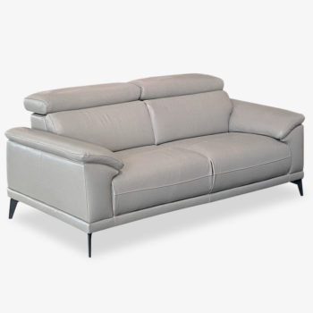 Light Grey Loveseat | Favara | Mobler Modern Furniture Edmonton