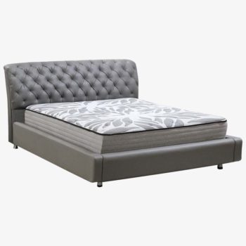 Graphite King LIft Bed | Italic | Mobler Modern Furniture Edmonton