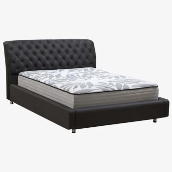 Italic Queen Black Lift Bed in Canada - Mobler Furniture