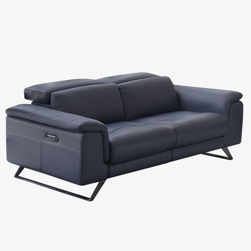 Leather Power Reclining Sofa Lazio Mobler Modern Furniture