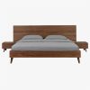 Walnut Bed - Lineal Bed