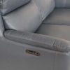 Blue Leather Power Recliner | Mesa | Mobler Modern Furniture