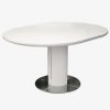 Round Glass Extension Table | Mirabella