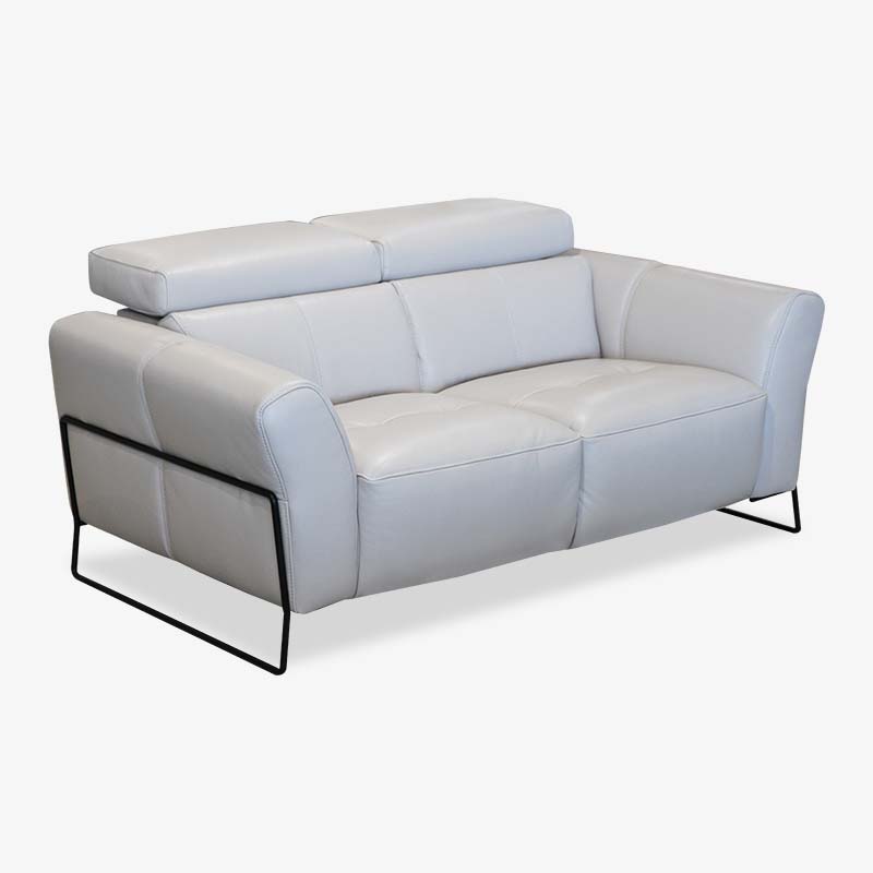 Leather Loveseat | Monza | Mobler Modern Furniture Edmonton