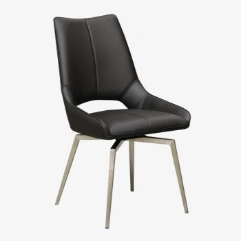 Nathan Black Dining Chair at Mobler Furniture