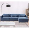 Olivia Navy Sofa with Chiase - Mobler Furniture