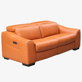 Tan colour reclining sofa,Alberta CA