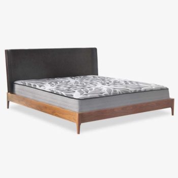 Walnut King Bed | Ramone | Mobler Modern Furniture Edmonton