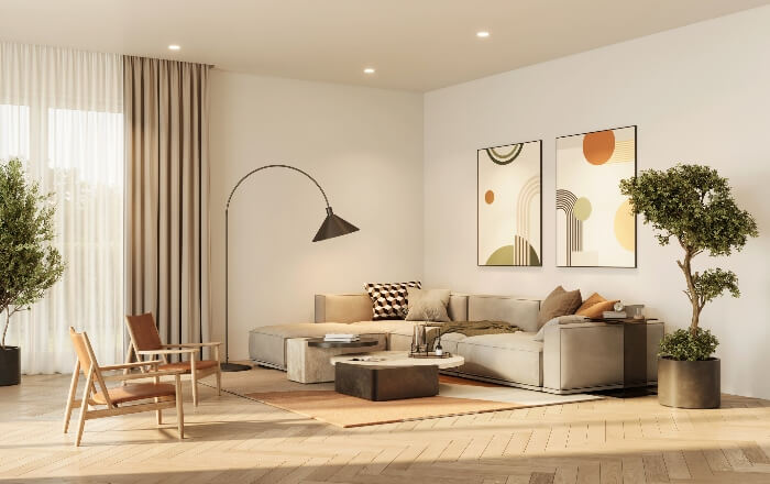 Scandinavian Design in Modern Living Room – Mobler Modern Furniture