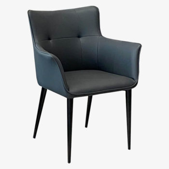 Vittoria Dining Chair Micro Faux Leather Mobler Furniture Edmonton CA